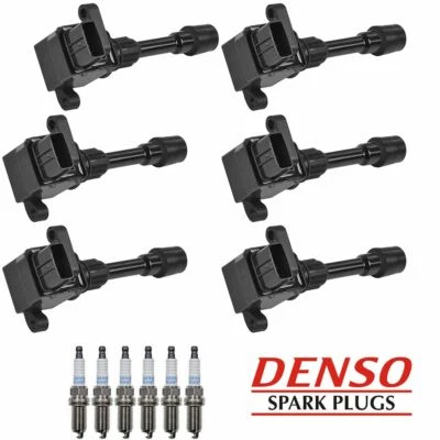 Bobina de encendido y bujía Denso Platinum para Mazda Millenia V6 UF151 1995-2002 Foto 1 de 4