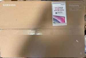 NEW! SAMSUNG 27" Odyssey G65B QHD 240Hz 1ms Curved Gaming Monitor HDR 600 1000R - Picture 1 of 5