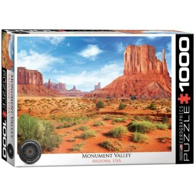 Eurographics Jigsaw Puzzle;  Monument Valley, Arizona;  1,000 pieces - Image 1 of 2