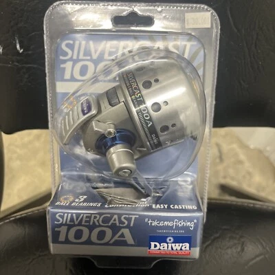 Daiwa Silvercast 80A, 100A, or 120A spincast reels NEW! Choose size - Image 1 of 3