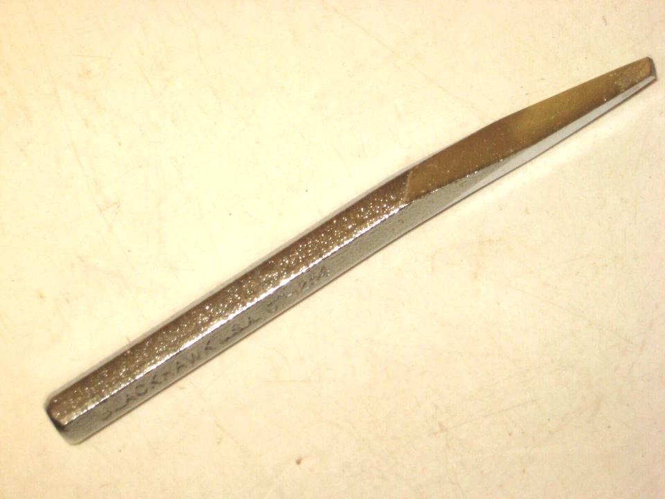 DIAMOND POINT CHISEL, Black, USA, BLACKHAWK # CT-1254 - Image 1 of 1