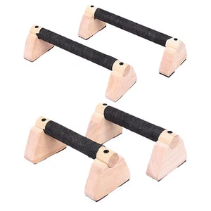 Push Up Bars For Floor Push Up Handles Parallettes Bars 2X Workout - Picture 1 of 14