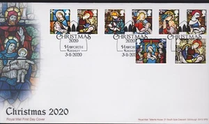 2020 - Weihnachten FDC - Haworth, Keighley Poststempel - versandkostenfrei - Bild 1 von 2