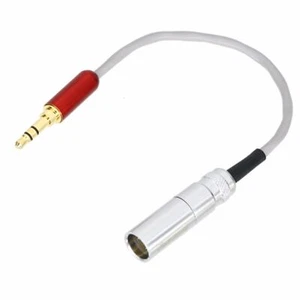 Mini-XLR TA4M M to mini-jack 3.5mm M audio cable L2B2AT for Pro Lapel Microphone - Picture 1 of 4