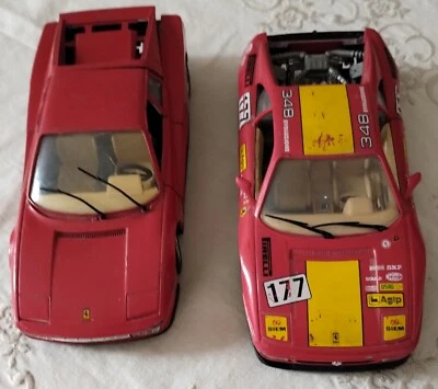 Set di Auto Ferrari Burago 1/24 Macchine Vintage - Immagine 1 di 4
