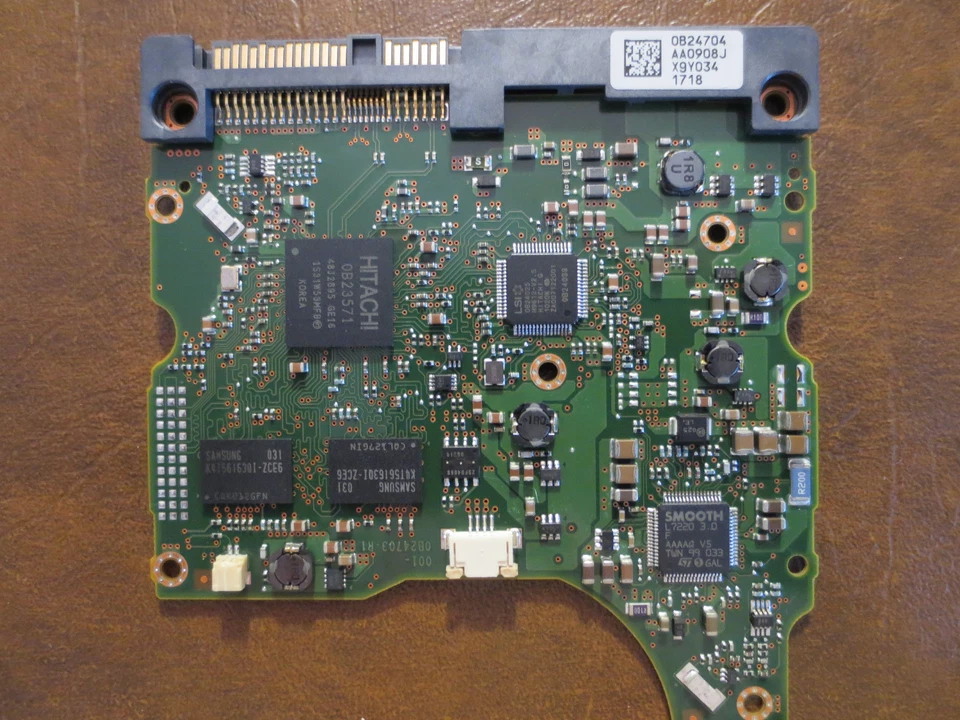 Dell HUS156030VLS600 PN:0B24494 FW:E516 (0B24704 AA0908J) 300gb SAS PCB - Image 1 of 1