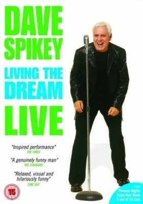 Dave Spikey: Living The Dream - Live Stand up Dave Spikey 2005 DVD Free UK P&P - Image 1 of 4