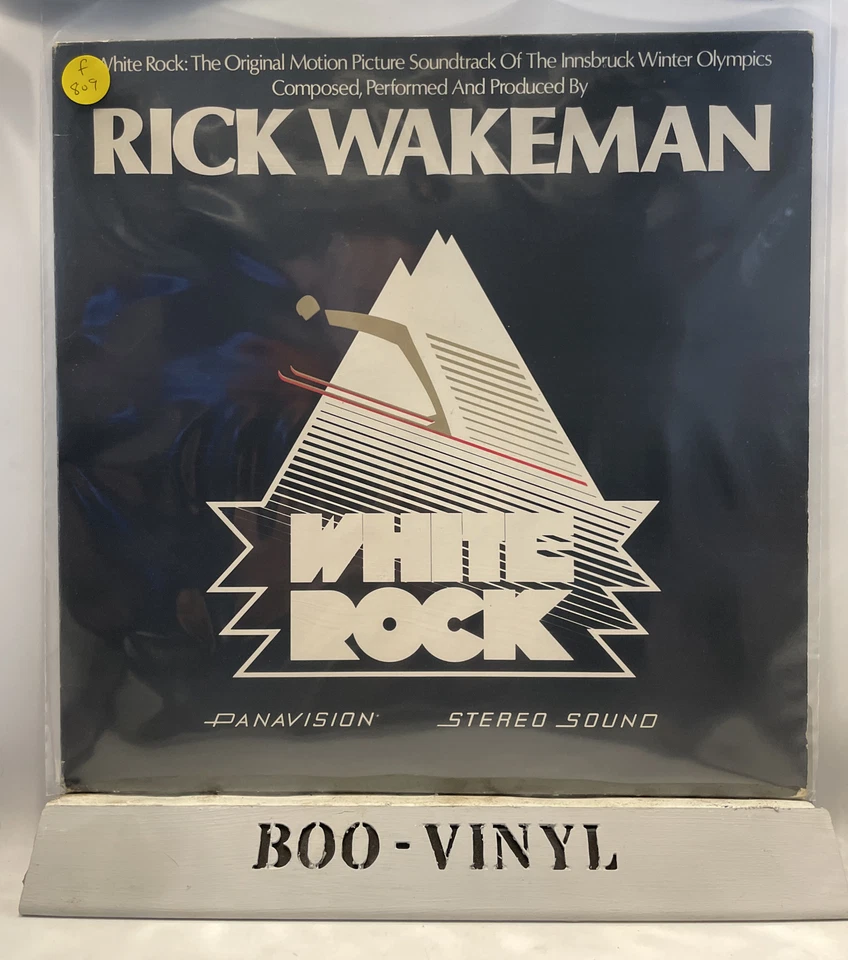 RICK WAKEMAN - 'WHITE ROCK / A&M records 1977 A1-B1 EX / VG + - Imagem 1 de 4