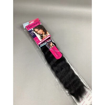 "Cabello de mezcla de trenzado súper a granel negro azabache 18"" #1 de Harmony" Foto 1 de 4