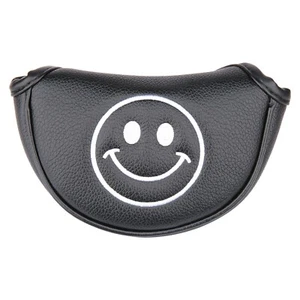 Golf Club Mid/Half/Small Mallet Putter Head Cover Soft Leather Magnetic Closure - Picture 1 of 18