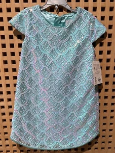 DISNEY PRINCESS ARIEL GIRLS DRESS SIZE 5/6 NWT - Picture 1 of 3