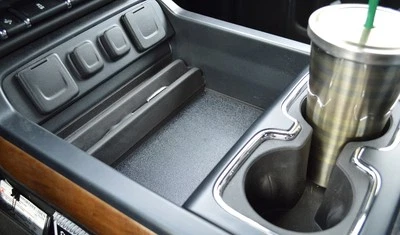 Organizador de cubierta de consola Secret 2014 2015 2016 2017 2018 GMC Sierra Denali Foto 1 de 4