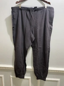 Pantalones de Sudadera H&M Divididos Gris Oscuro Calce Regular, Estilo Relajado Talla XXL Nuevos con Etiquetas Bolsillos - Imagen 1 de 8