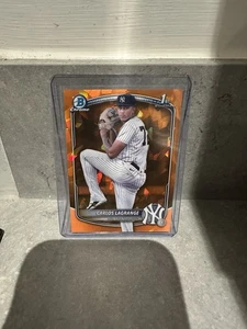 2025 Bowman Sapphire Edition Chrome Carlos Lagrange 06/25 Orange 1st Bowman - Bild 1 von 2