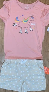 Wonder Nation Shorts, 365 Kinder Oberteil, NEU 2-teiliges Outfit 10/12 neu mit Etikett 317 - Bild 1 von 10