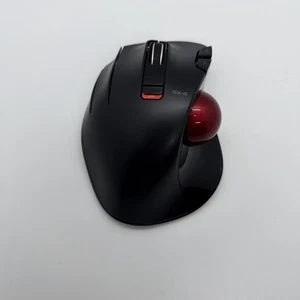 ELECOM EX-G Left Handed Trackball Mouse 2.4 GHz USB Wireless Ergonomic M-XT4DR - Picture 1 of 12