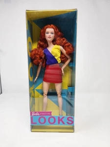 Barbie Signature Looks Model #13 Curly Red Hair 2022 Mattel HJW80 NEW - Picture 1 of 8