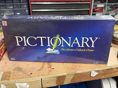 Pictionary Boardgame by Mattel - 2002 - New and Sealed - Image 1 of 3