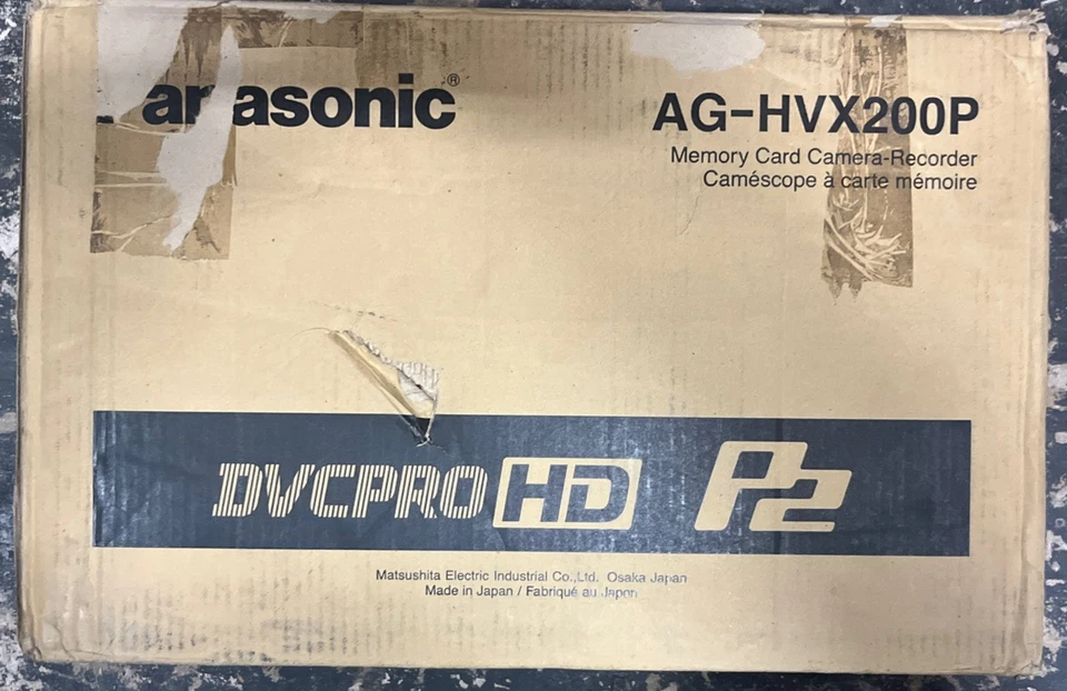 Panasonic AG-HVX200P DVC PRO HD P2 Camera Camcorder New Free Shipping - Image 1 of 1