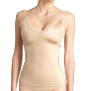SPANX Simplicity V-Neck Shapewear Camisole Tank Top Large Nude Cami Shaping Slim - Bild 1 von 6