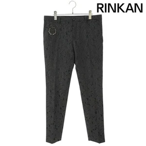 Dolce & Gabbana G6OUMZ FJRCF Lace Full Pattern Cotton Long Pants Mens 48 Used a4 - Picture 1 of 4