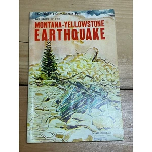 Vintage Die Nacht, in der der Berg fiel. Montana - Yellowstone Erdbebenbuch. 1960 - Bild 1 von 5