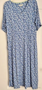 White Stuff Women Ladies Dress size 14 Colour Blue Good Condition - Picture 1 of 4