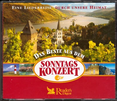 4 CD Box Das Beste aus dem ZDF-Sonntagskonzert NEUWERTIG Reader's Digest - Bild 1 von 2