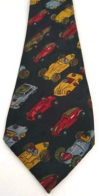  Ambassador Hombres Corbata Cuello Coches de Carreras Vehículo Hecho a Mano Novedad Foto 1 de 4