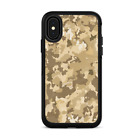 Skins für iPhone X Otterbox Defender Aufkleber - braun Desert Camouflage