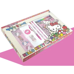 Hello Kitty Stationery Set Writing Supplies Pencil Eraser Mechanical pencil - Picture 1 of 2