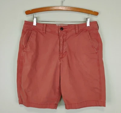 Pantalones Cortos Informales Hollister Chino Calce Clásico Para Hombre 33 Entrepierna Elastizada Salmón 9 Foto 1 de 4