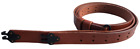 WW2 M1 Garand 1907 Oil Pull-Up Drum Dyed Leather Sling-Brown