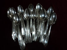 Silverplate Floral Handle Teaspoon Lot of 100 Grade A Flatware 50 Pairs
