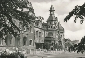 08-463 Ansichtskarte Bad Schmiedeberg Heidesanatorium Dübener Heide Wittenberg - Bild 1 von 1