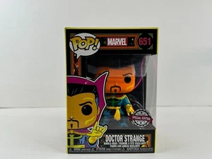 Funko Pop Vinyl - Marvel - Doctor Strange - #651 - Black Light - Special Edition - Picture 1 of 6