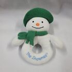 Prestige Raymond Briggs The Snowman Stuffed Plush Velour Baby Toy Ring Rattle 6"