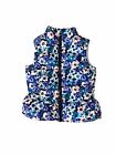 GYMBOREE Girls Insulated Puffer Vest Purple Floral Size S (5-6)