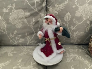Annalee 10” Vintage Mystical Santa 5389w/gift Bag And French Horn-1997 - Picture 1 of 8