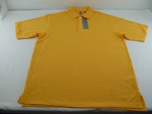Men's Ashworth Textured Performance Polo Shirt, Medium - Picture 1 of 7