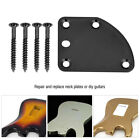 (Black)5-Hole Neck Plate For ST Electric Guitar Deluxe Style DIY Replace BGS