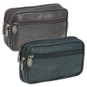 Leder Hüfttasche Gürtelbörse Gürteltasche Bauchtasche Geldbörse Portemonnaie  - Bild 1 von 5