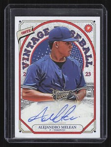 Sean Roby 2023 Onyx Vintage Blue Ink Autograph Auto