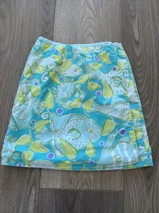 Lilly Pulitzer White Label Girls Wrap Skirt  Sz 8 - Picture 1 of 4