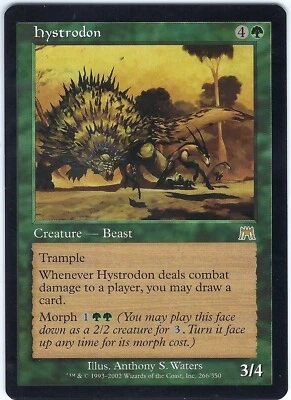 Hystrodon Onslaught Rare – MTG Magic the Gathering Card - Image 1 of 2