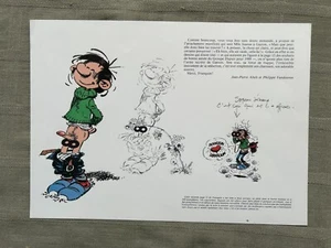 FRANQUIN GASTON PAGE 13 BIS TIRAGE LIMITÉ À 300 EXEMPLAIRES EN ÉTAT NEUF - Imagen 1 de 4
