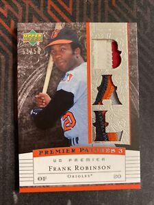 2007 UD Premier Patches Frank Robinson 53/56