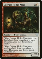 Duergar Hedge-Mage Planechase 2009 NM White Red Uncommon MAGIC CARD ABUGames