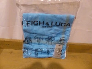 Leigh & Luca New York  Scarf - New  luxtealoce - Picture 1 of 8