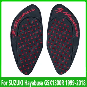 For SUZUKI Hayabusa GSX1300R 3D Tank Traction Pad Side Gas Knee Grip Protector - Picture 1 of 9